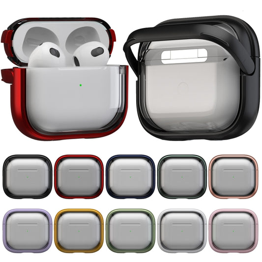 For AirPods Pro 2 TPU Hybrid PC Case with Holder(Green) by buy2fix
