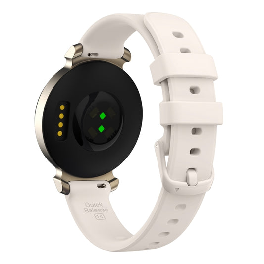 For Garmin Lily 2 Silicone Watch Band Wristband(Starlight Color) by buy2fix