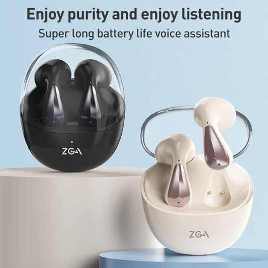 ZGA GS11 Amber True Wireless Bluetooth Earphone(Black) by ZGA