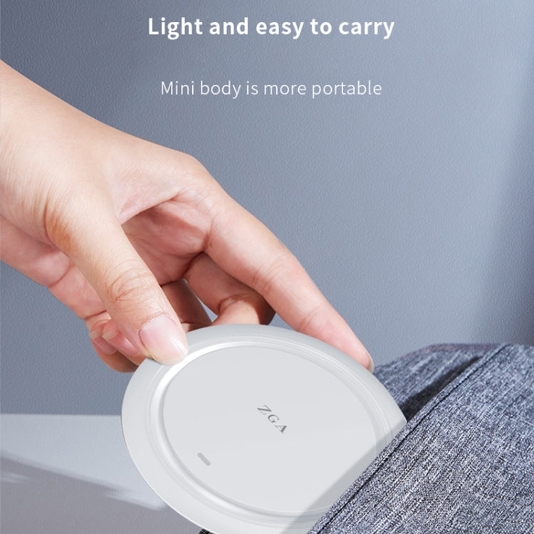 ZGA WX01S 15W Desktop Wireless Charger(White) by ZGA