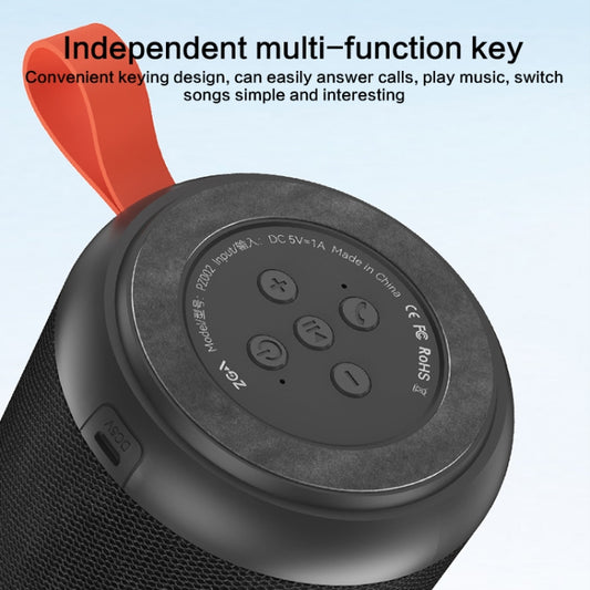 ZGA PZ002 Desktop Stand Bluetooth Speaker(Black) by ZGA