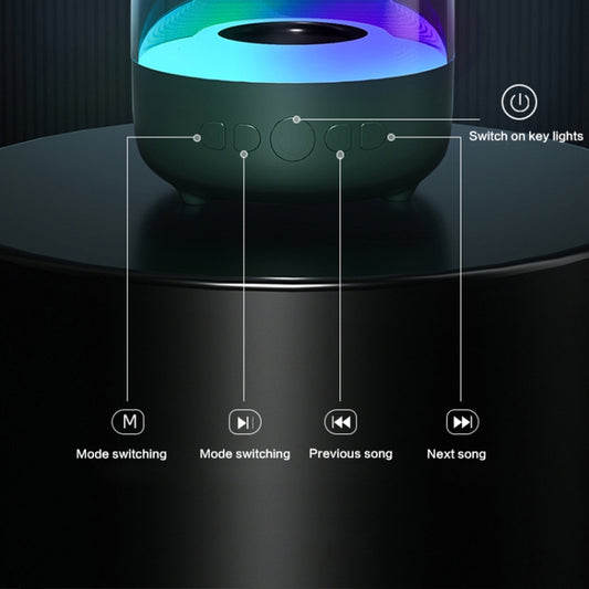 ZGA PZ005 AI Smart Bluetooth speaker(Green) by ZGA