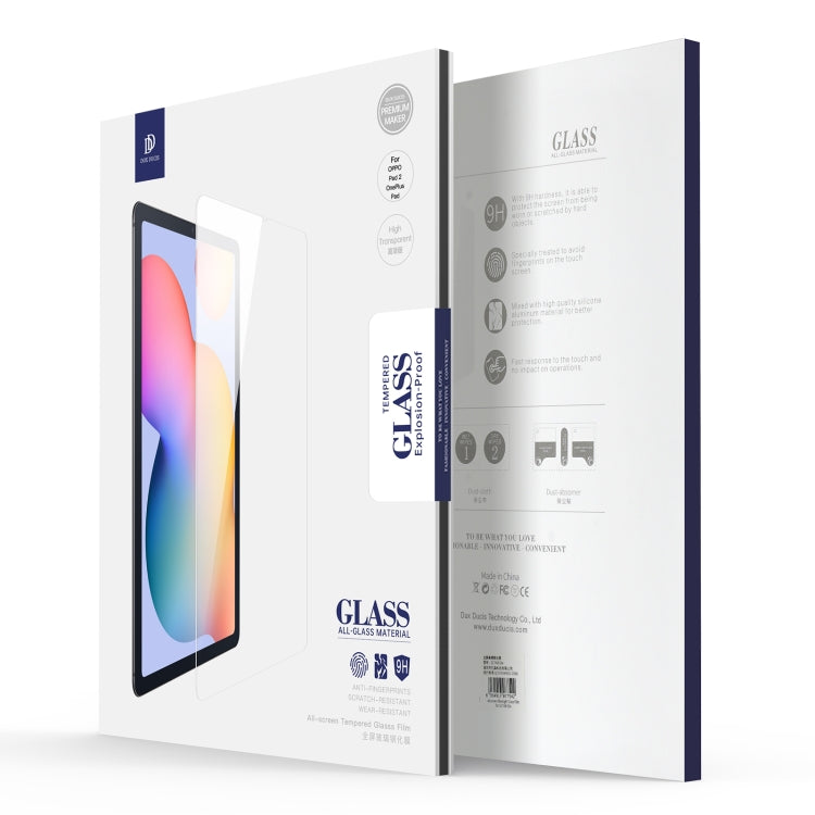 For OPPO Pad 2/OnePlus Pad 5pcs DUX DUCIS 0.33mm 9H HD Full Screen Tempered Glass Film by DUX DUCIS