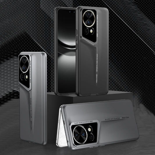 For Huawei Nova 12 GKK Blade Ultra-thin Full Coverage Phone Case(Grey) by GKK