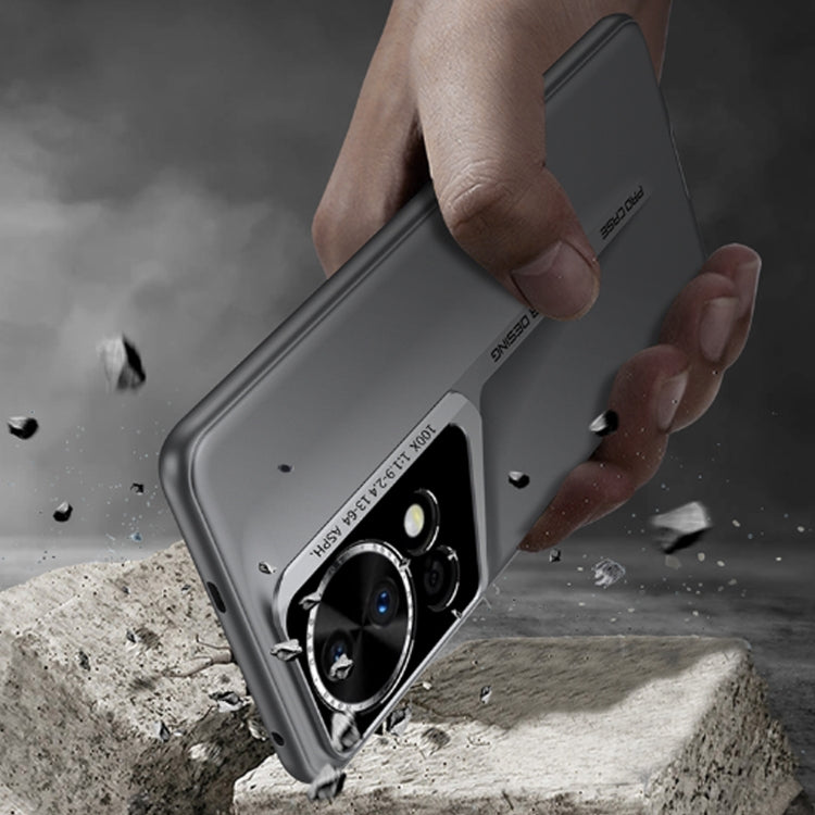 For Huawei Nova 12 Pro / 12 Ultra GKK Blade Ultra-thin Full Coverage Phone Case(Grey) by GKK