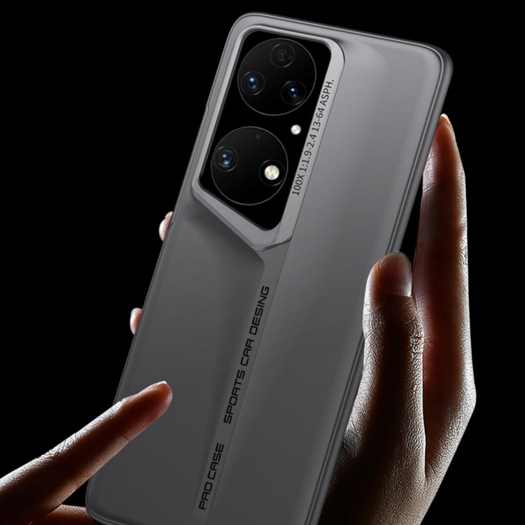For Huawei P50 Pro GKK Blade Ultra-thin Full Coverage Phone Case(Black) - Huawei Cases by GKK | Online Shopping UK | buy2fix