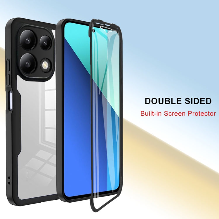 For Xiaomi Redmi Note 13 Pro 4G Acrylic + TPU 360 Degrees Full Coverage Phone Case(Pink) - Xiaomi Cases by buy2fix | Online Shopping UK | buy2fix