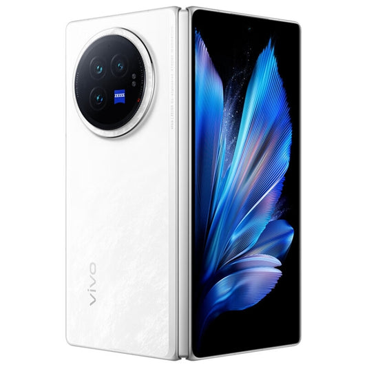 vivo X Fold3, 16GB+256GB, Face ID / Fingerprint Identification, 8.03 inch + 6.53 inch Android 14 OriginOS 4 Snapdragon 8 Gen 2 Octa Core 3.25GHz, OTG, NFC, Network: 5G(White) by vivo
