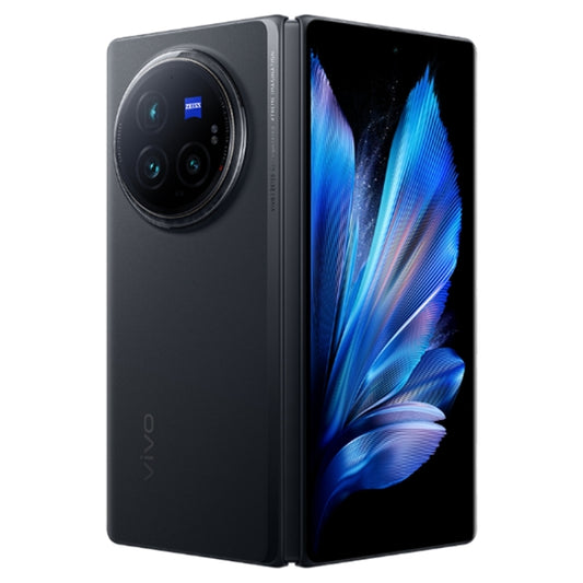 vivo X Fold3 Pro, 16GB+512GB, Face ID / Fingerprint Identification, 8.03 inch + 6.53 inch Android 14 OriginOS 4 Snapdragon 8 Gen 3 Octa Core 3.3GHz, OTG, NFC, Network: 5G(Black) by vivo