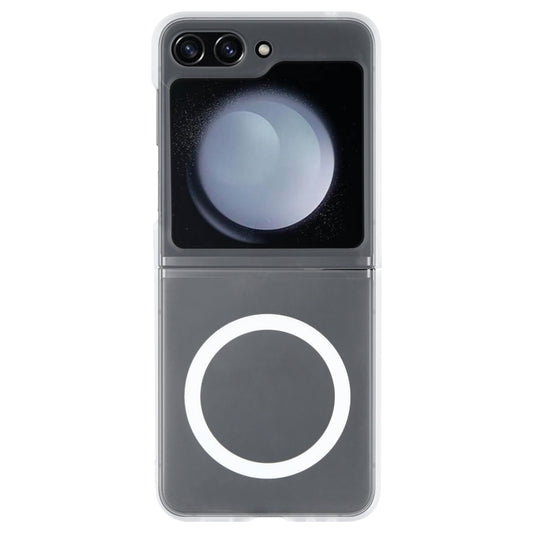 For Samsung Galaxy Z Flip6 / Flip7 FE MagSafe All-Inclusive Shockproof PC Phone Case(Transparent) by buy2fix