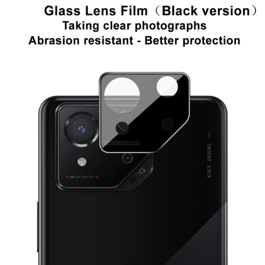 For Asus ROG Phone 8 IMAK Rear Camera Lens Glass Film Black Version by imak
