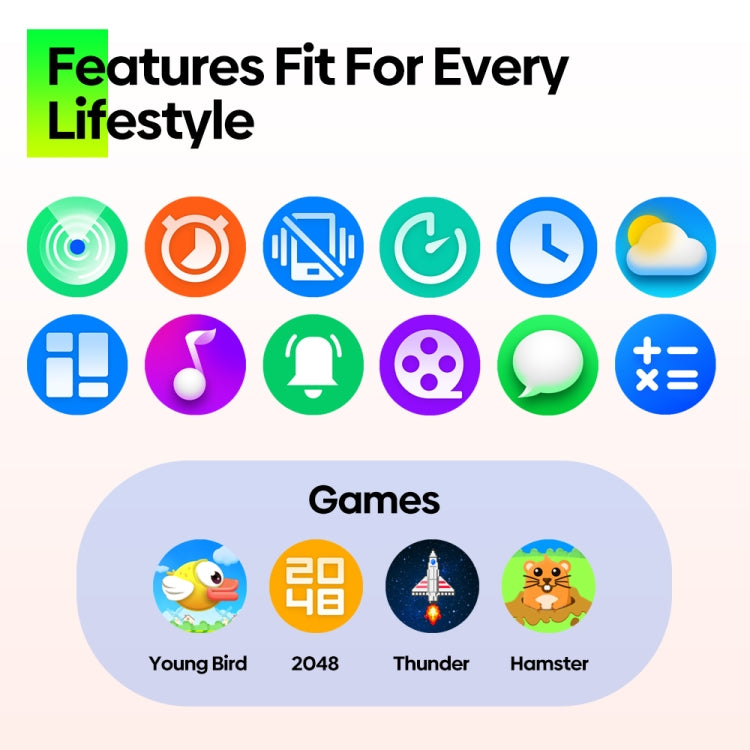 Zeblaze Btalk 2 Lite 1.39 inch Screen IP68 Smart Watch Supports Voice Calling / Health Monitoring(Black) by Zeblaze