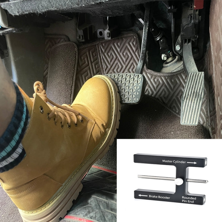 Car Brake Booster Push Rod Adjustment Tool(Black) by buy2fix