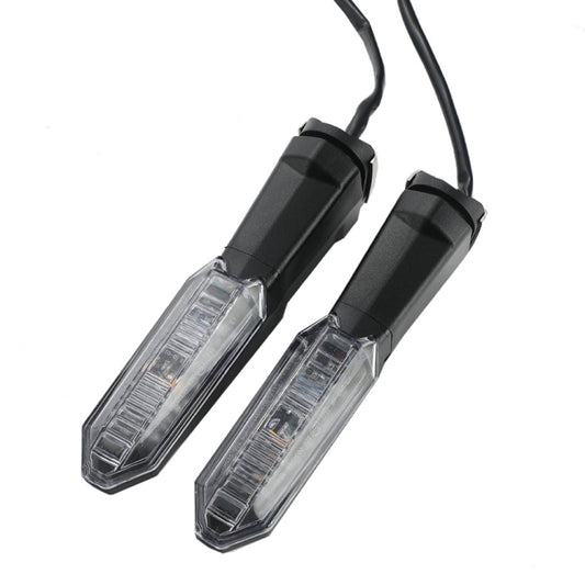 For Kawasaki Versys 650 Z1000R Motorcycles LED Turn Signal Light(Transparent) by buy2fix