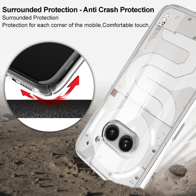 For Nothing Phone 2a 5G / 2a Plus imak Wing II Wear-resisting Crystal Phone Protective Case - Nothing Cases by imak | Online Shopping UK | buy2fix