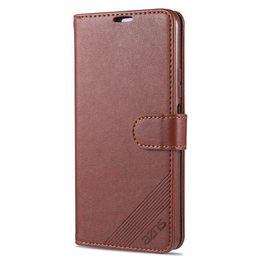 For Huawei Enjoy Z 5G AZNS Sheepskin Texture Horizontal Flip Leather Case with Holder & Card Slots & Wallet(Brown) - Huawei Cases by AZNS | Online Shopping UK | buy2fix