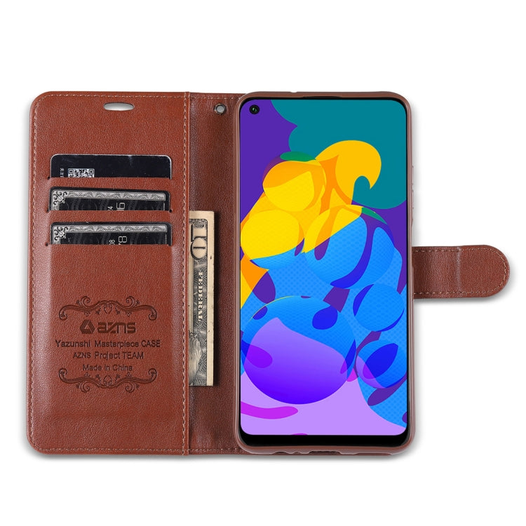 For Huawei Honor Play4 AZNS Sheepskin Texture Horizontal Flip Leather Case with Holder & Card Slots & Wallet(Red) - Honor Cases by AZNS | Online Shopping UK | buy2fix
