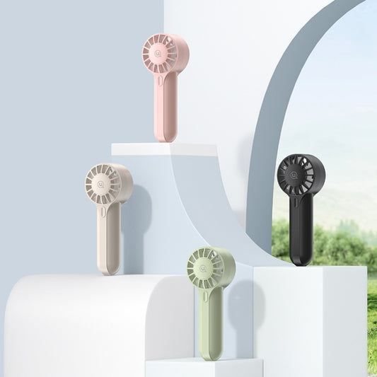 USAMS ZB288 Portable Type-C Rechargeable High Speed Handheld Mini Fan(Black) by USAMS