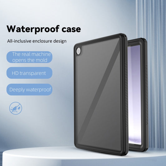 For Samsung Galaxy Tab A9+ RedPepper IP68 Waterproof Shockproof TPU Hybrid PC Tablet Case(Black) - Galaxy Tab A9+ by RedPepper | Online Shopping UK | buy2fix