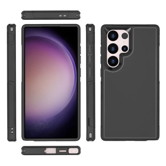 For Samsung Galaxy S24 Ultra 5G RedPepper Armor PC Hybrid TPU Phone Case(Black) by RedPepper