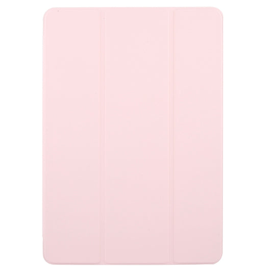 For Huawei MatePad Pro 11 2022/2024 Tri-fold Silicone Leather Tablet Case(Pink) by buy2fix