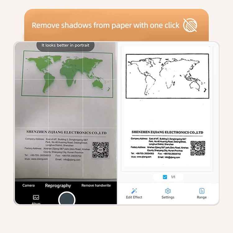 A4LE Portable Bluetooth HD Thermal Printer for Home Office Study(EU Plug) by buy2fix