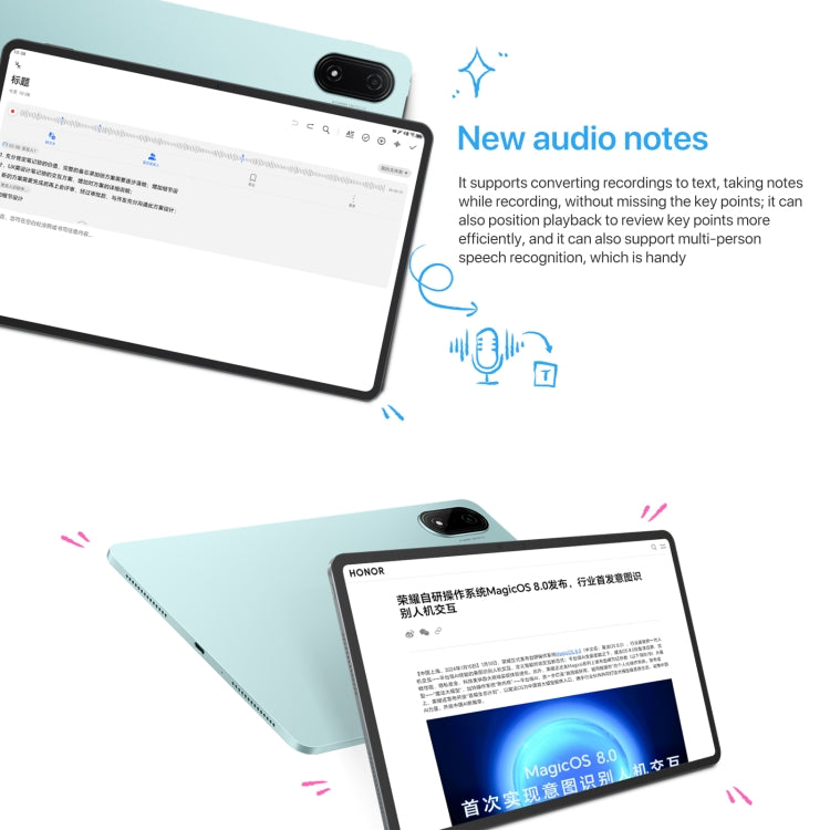 Honor Pad 9 Pro 12.1 inch WiFi, 12GB+256GB, MagicOS 8.0 Dimensity 8100 Octa Core, Not Support Google Play(Grey) by HONOR