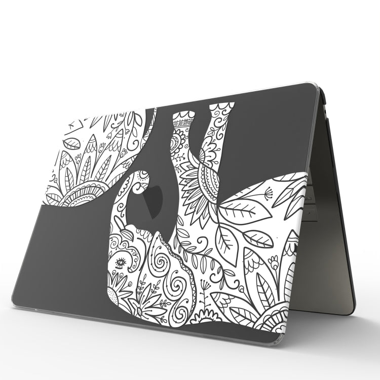 For MacBook Air 13.3 A1466 / A1369 UV Printed Pattern Laptop Frosted Protective Case(DDC-864) by buy2fix