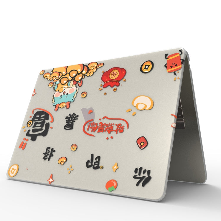 For MacBook Pro 13.3 A1278 UV Printed Pattern Laptop Frosted Protective Case(DDC-1689) by buy2fix