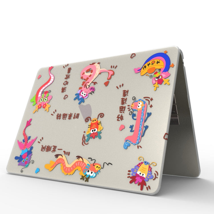 For MacBook Pro 15.4 Retina A1398 UV Printed Pattern Laptop Frosted Protective Case(DDC-1683) by buy2fix