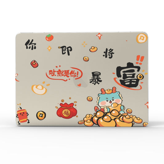 For MacBook Pro 15.4 Retina A1398 UV Printed Pattern Laptop Frosted Protective Case(DDC-1689) by buy2fix
