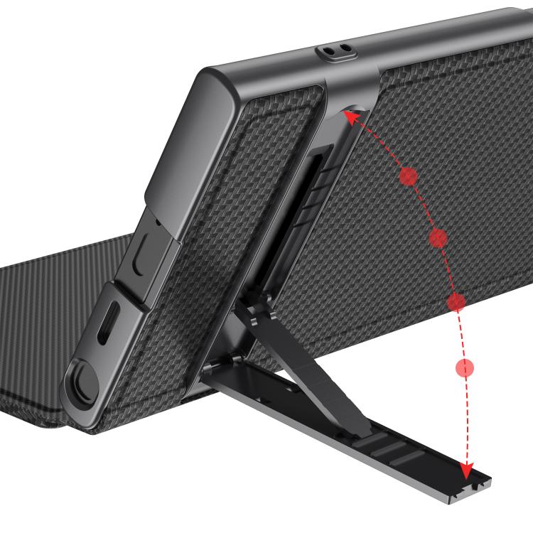 For Samsung Galaxy S25 Ultra 5G GKK Triumph Ultra-Thin Flip Leather Case without Pen(Black) - by GKK | Online Shopping UK | buy2fix