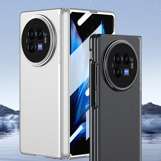 For vivo X Fold3 Pro GKK Integrated Unbounded Frosted AG All-inclusive Shockproof Phone Case(White) by GKK