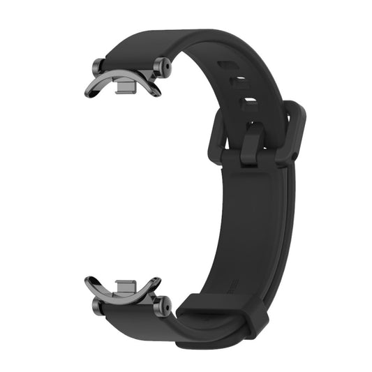 For Xiaomi Smart Band 10 / 9 / 8 Mijobs GT4 Silicone Breathable Watch Band(Black) by MIJOBS