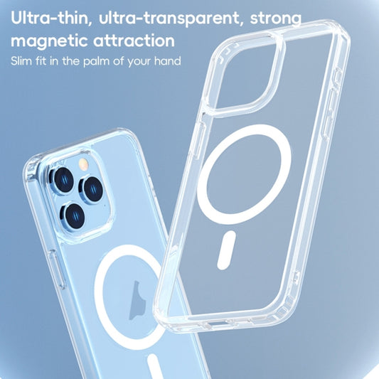 For iPhone 15 ZGA Magsafe Clear PC Hybrid TPU Phone Case(Transparent) by ZGA