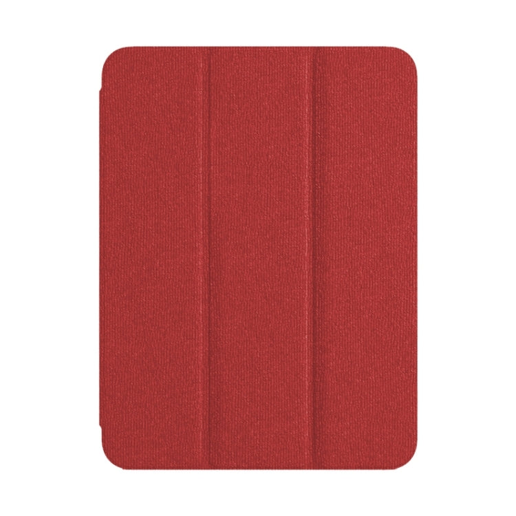 For iPad Pro 11 2022 / 2021 / 2020 ZGA Tri-Fold Voltage Smart Leather Tablet Case(Red) - iPad Pro 11 (2022/2021) Cases by ZGA | Online Shopping UK | buy2fix