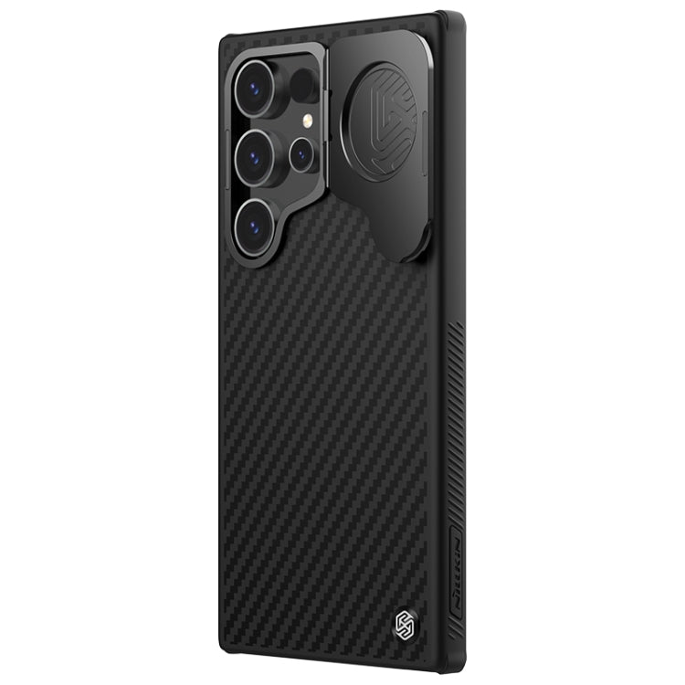 For Samsung Galaxy S24 Ultra 5G NILLKIN Aramid Fiber MagSafe Magnetic Cover Version Phone Case(Black) - Galaxy S24 Ultra 5G Cases by NILLKIN | Online Shopping UK | buy2fix