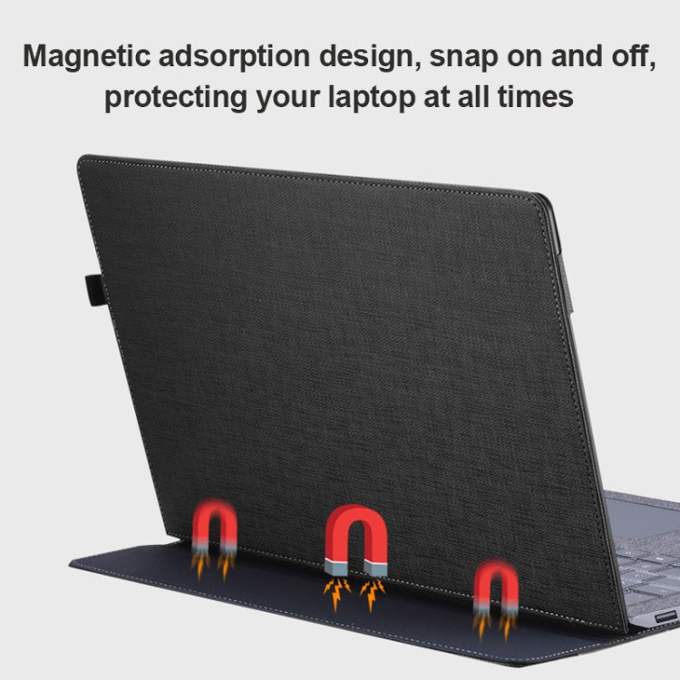 For Microsoft Surface Laptop 6 13.5 inch Laptop PU Leather Protective Case(Brown) - Others by buy2fix | Online Shopping UK | buy2fix