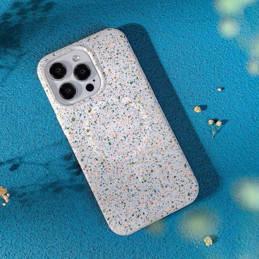 For iPhone 12 / 12 Pro Colorful Frosted Magsafe PC Hybrid TPU Phone Case(White) by buy2fix
