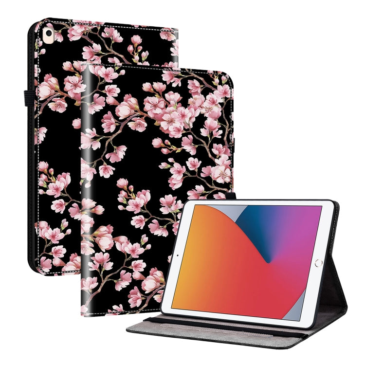 For iPad 10.2 2021 / Air 10.5 Crystal Texture Painted Leather Smart Tablet Case(Plum Bossom) - iPad 10.2 Cases by buy2fix | Online Shopping UK | buy2fix