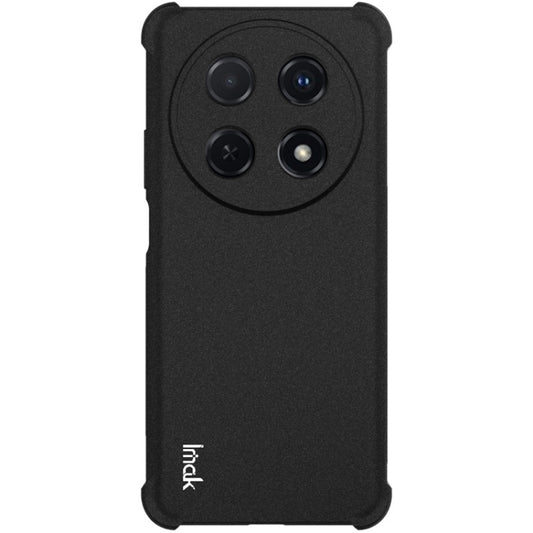 For Huawei nova 12i / Enjoy 70 Pro imak Shockproof Airbag TPU Phone Case(Matte Black) by imak