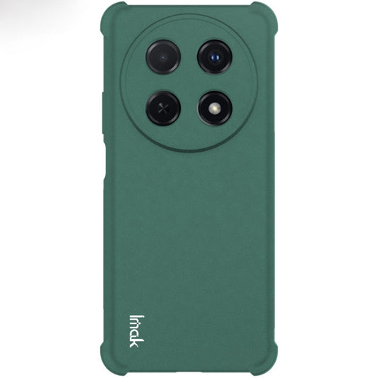 For Huawei nova 12i / Enjoy 70 Pro imak Shockproof Airbag TPU Phone Case(Matte Green) by imak
