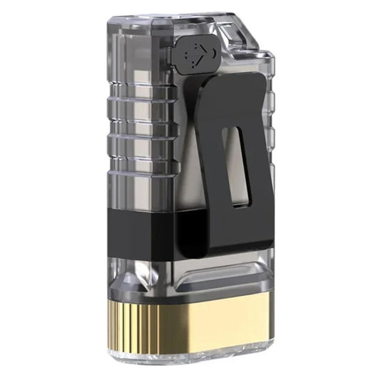 A11 Multi-function Mini Portable Light Dual LED Flashlight(Black) by buy2fix