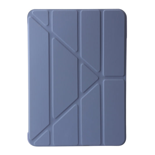 For iPad Air 11 2025 / 2024 TPU Deformation Flip Leather Tablet Case with Holder(Purple) by buy2fix