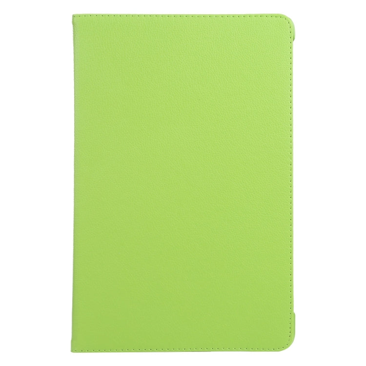 For iPad Air 13 2025 / 2024 360 Degree Rotation Litchi Texture Leather Tablet Case with Holder(Green) - More iPad Cases by buy2fix | Online Shopping UK | buy2fix
