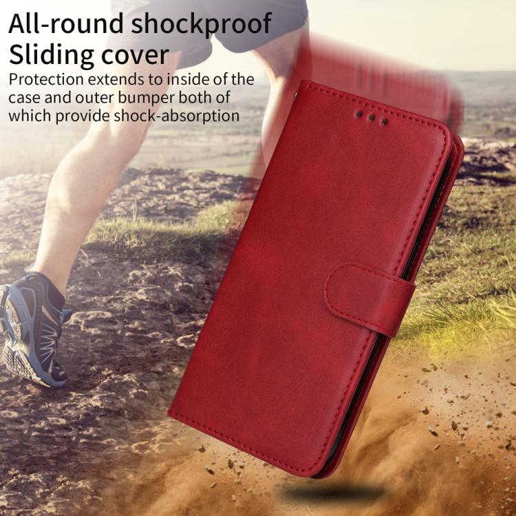 For iPhone Air Classic Calf Texture Flip Leather Phone Case(Red) - iPhone Air Cases by buy2fix | Online Shopping UK | buy2fix