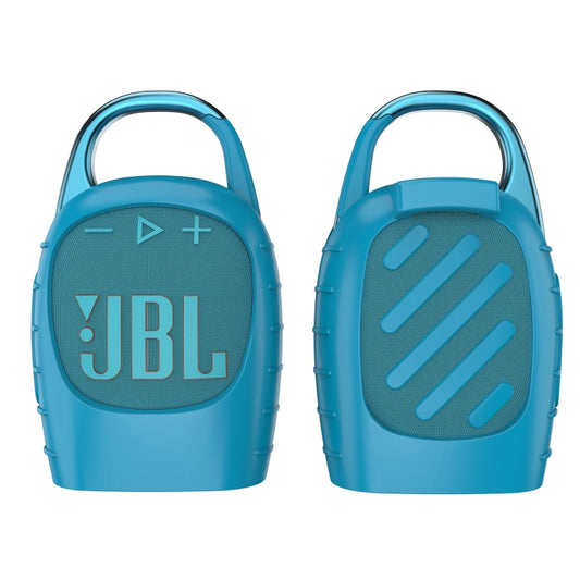 For JBL CLIP 5 Bluetooth Speaker Silicone Shockproof Protective Case(Blue) by buy2fix