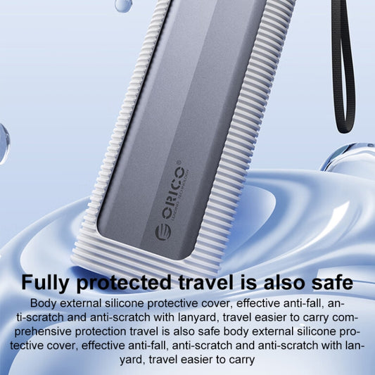 ORICO AXM2S-G2 10Gbps M.2 NVMe SSD Enclosure with 2 in 1 Type-C + USB-A Data Cable by ORICO