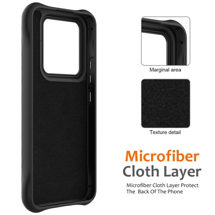 For Xiaomi 14 Pro Wave Texture MagSafe Magnetic Liquid Silicone Phone Case(Black) - 14 Pro Cases by buy2fix | Online Shopping UK | buy2fix