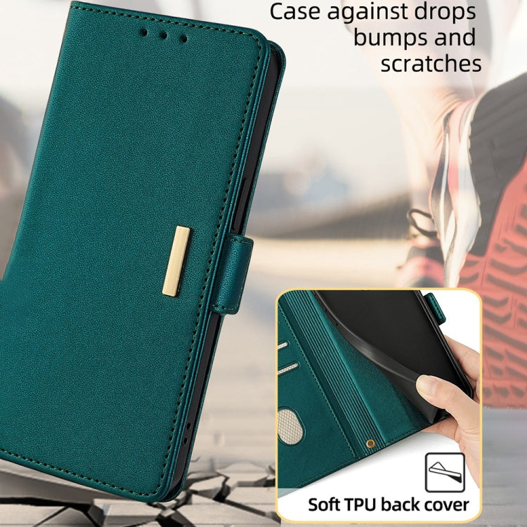 For Xiaomi Redmi K70 5G / K70 Pro 5G Crossbody Chain Leather Phone Case(Green) - Xiaomi Cases by buy2fix | Online Shopping UK | buy2fix